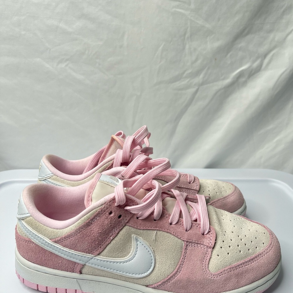 Women's Pink and Cream Sneakers